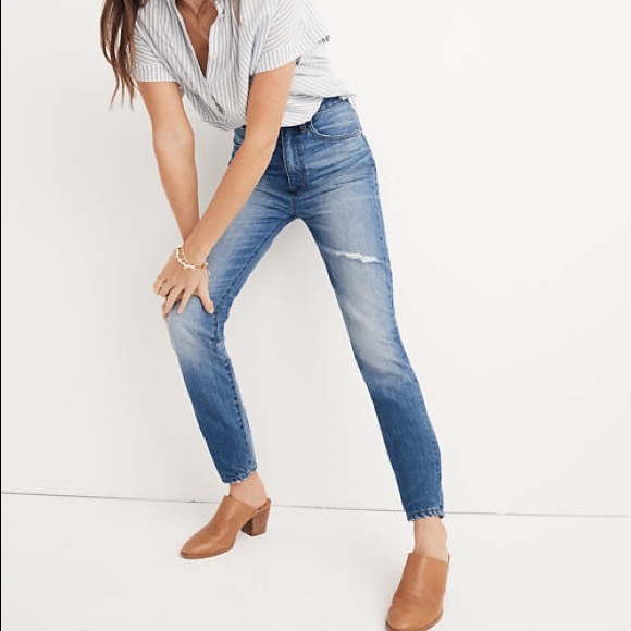 Madewell Rigid High Rise Skinny Jeans - Picture 3 of 4